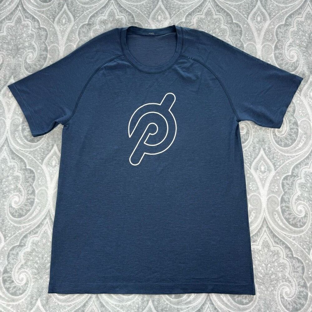 Mens Lululemon X Peloton Metal Vent Short Sleeve